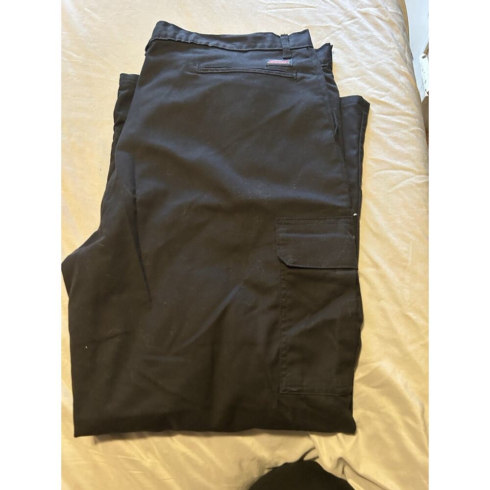 Dickies Pants Mens 44X30 Black Carpenter Duck Canvas Skate Grunge Workwear Work